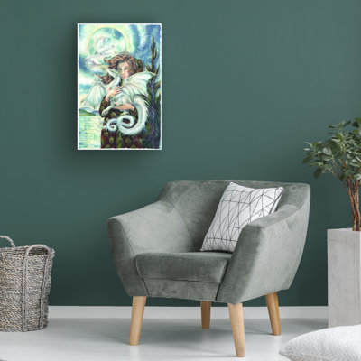 Wrapped Canvas Wall Art - Jody Bergsma 'Release Your Dreams And Let Them Fly' Wall Art for Living Room, Bedroom, or Office Décor  - 30x47