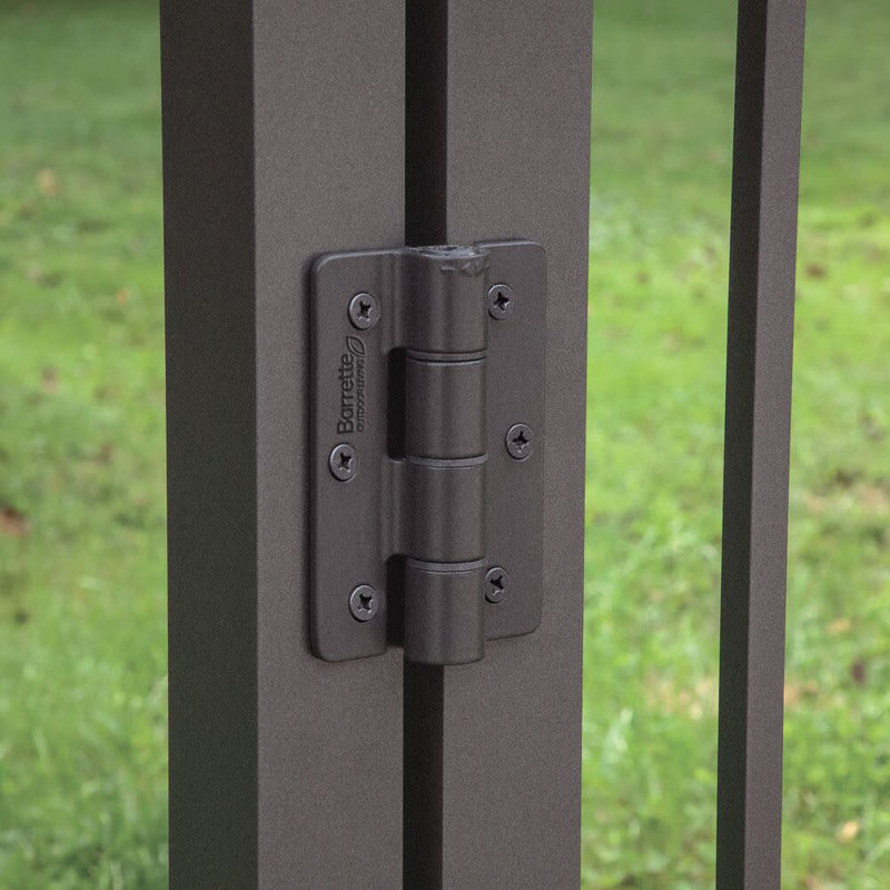 Matte Bronze Self-Closing Butterfly Gate Hinges