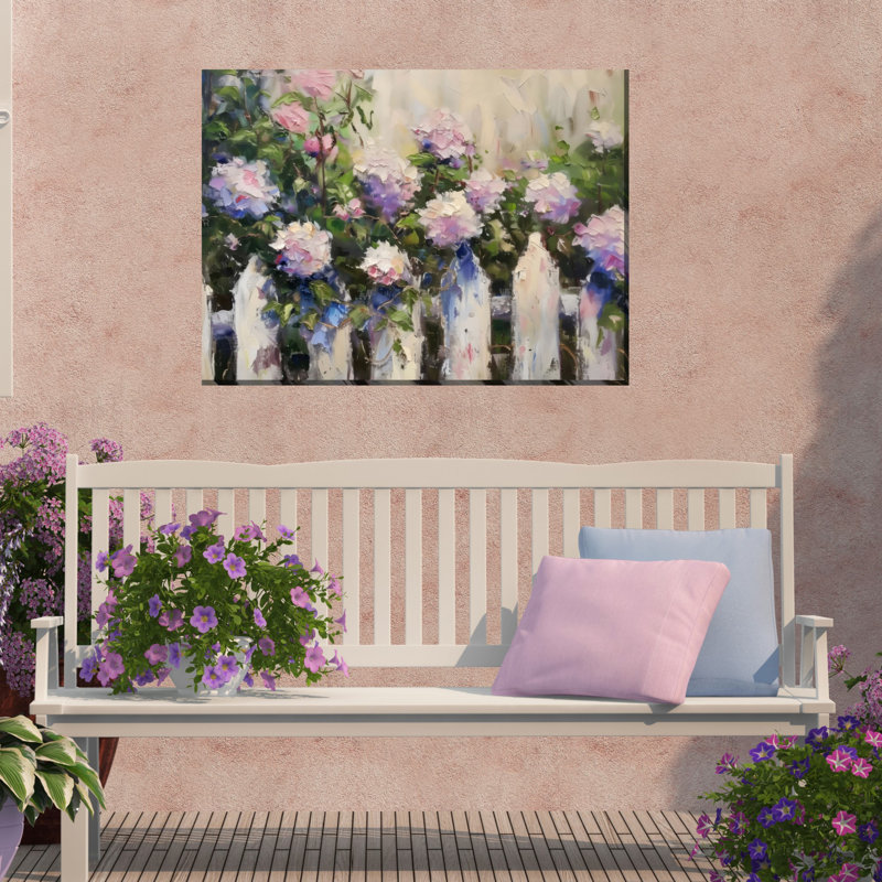 Art sur toile, clôture de Frannie