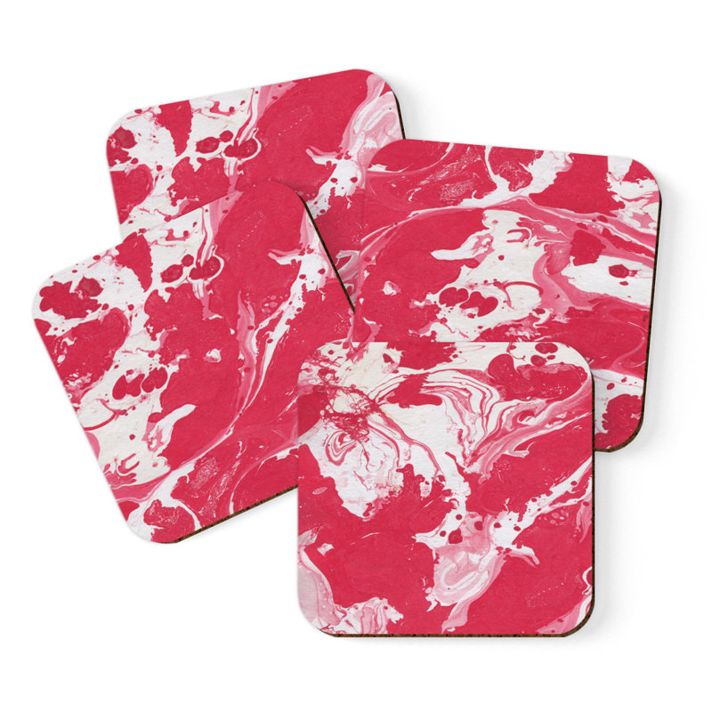 Dessous de verre en marbre