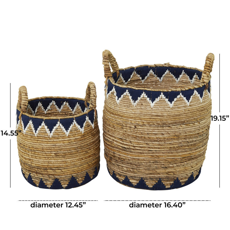 Ensemble 2 pièces de paniers