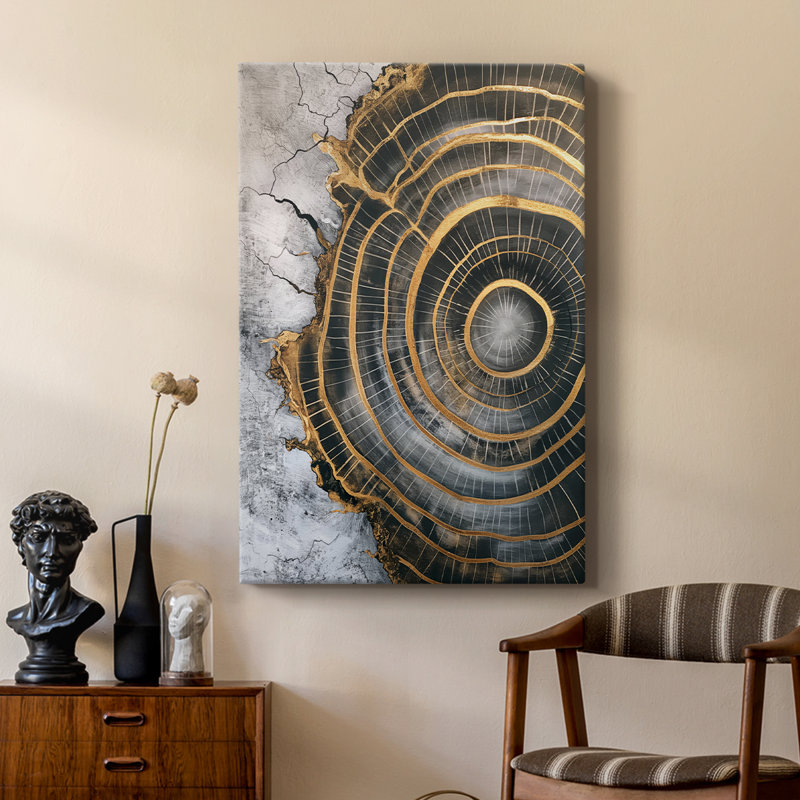 ABSTRACT Series CCL XXIV - Cavas de galerie sur mesure, H 18 po x l 12 po