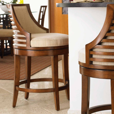 Ocean Club Cabana Swivel Stool