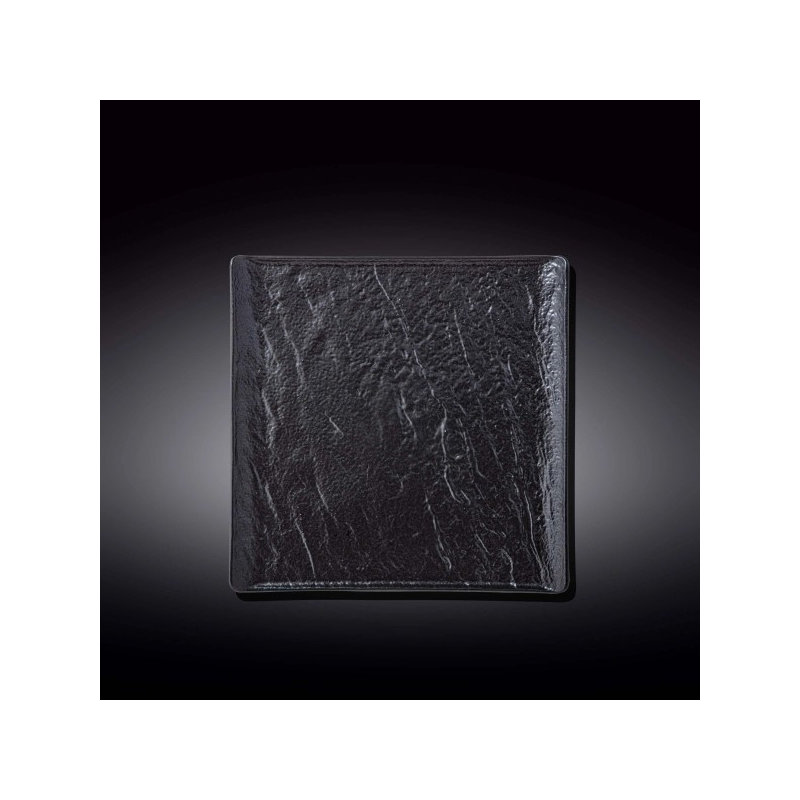 Wilmax Slatestone 21.5cm Square Square 21.5 X 21.5cm Plate