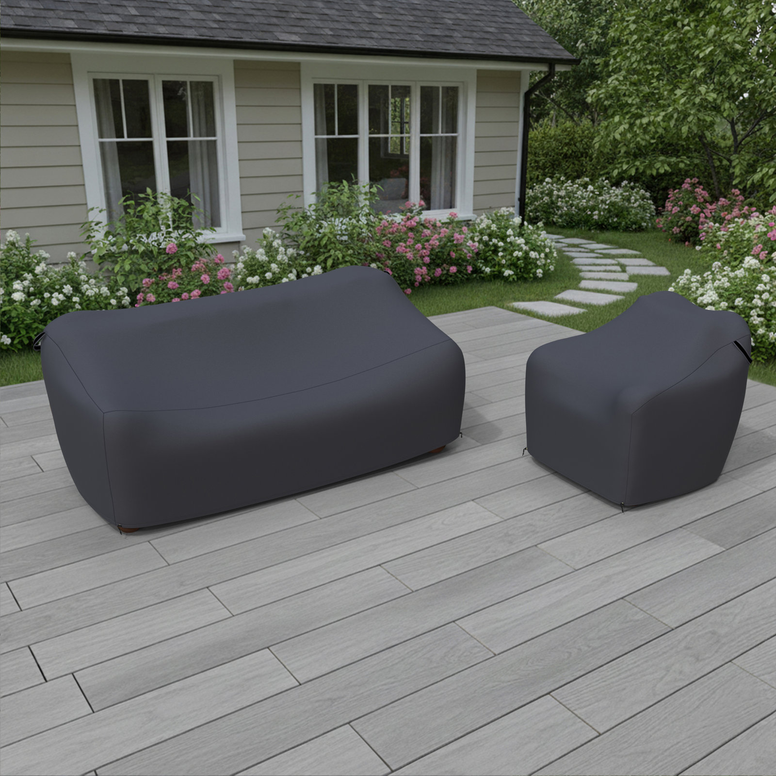 Melbourne Wicker Seating Patio Set Outdoor Furniture Covers