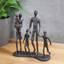 FAMILY 5 OUTING Iron Figurine 18cm-92166427