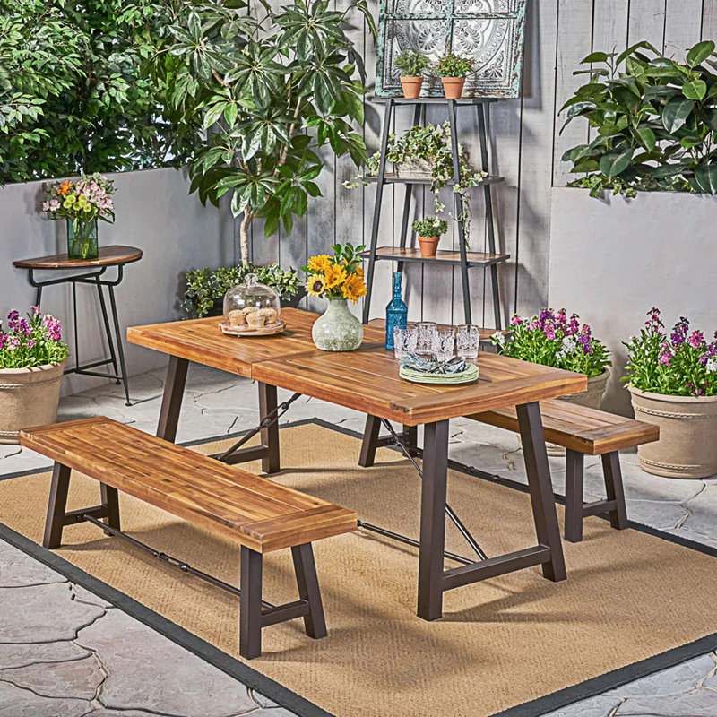 3 Piece Outdoor Dining Set