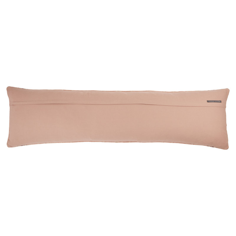 Housse de coussin lombaire ivoire Mikes, Rembourrage 100% polyester