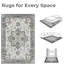 Tapis vintage lavable 8 pi x 10 pi pour salon taupe-122570664-118159426