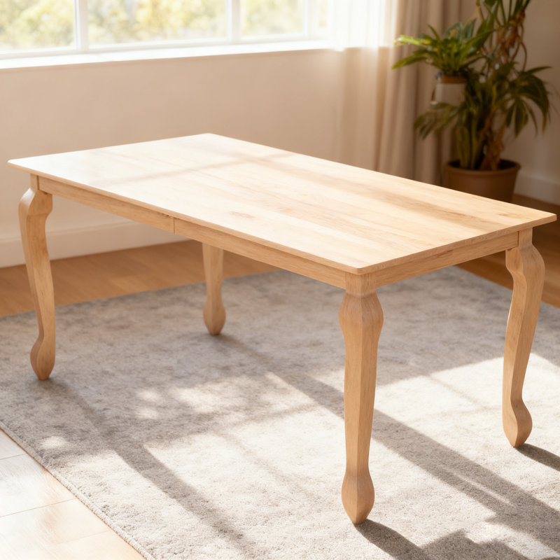 Table de salle à manger extensible, Clair naturel