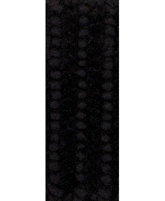 Anni Wool Geometric Area Rug in Black