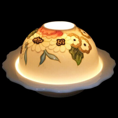 Photophore de table 4,5 po en porcelaine