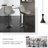 Nalupatio Swivel Upholstered Adjustable Height Counter Stool with Metal Frame-702112583