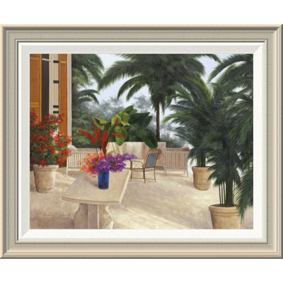 " Private Patio " by Diane Romanello
