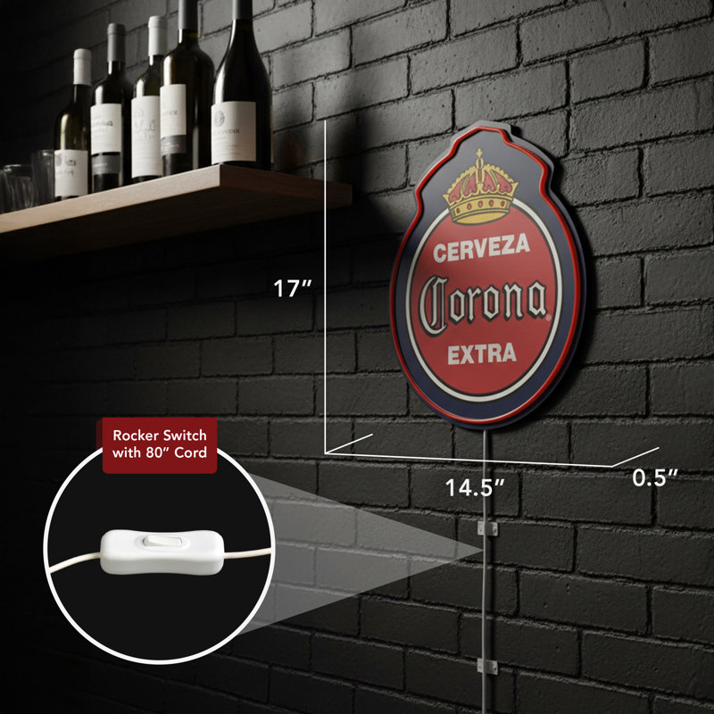 Enseigne lumineuse DEL Cerveza Corona