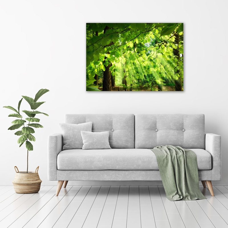 Beech Leaves - Wrapped Canvas Print