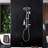Shower System With 10" Rain Showerhead,5-function Hand Shower, Adjustable Slide Bar And Soap Dish-108994366