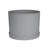 Modern Plastic Indoor/Outdoor Round Planter with Saucer-564300520-537849380