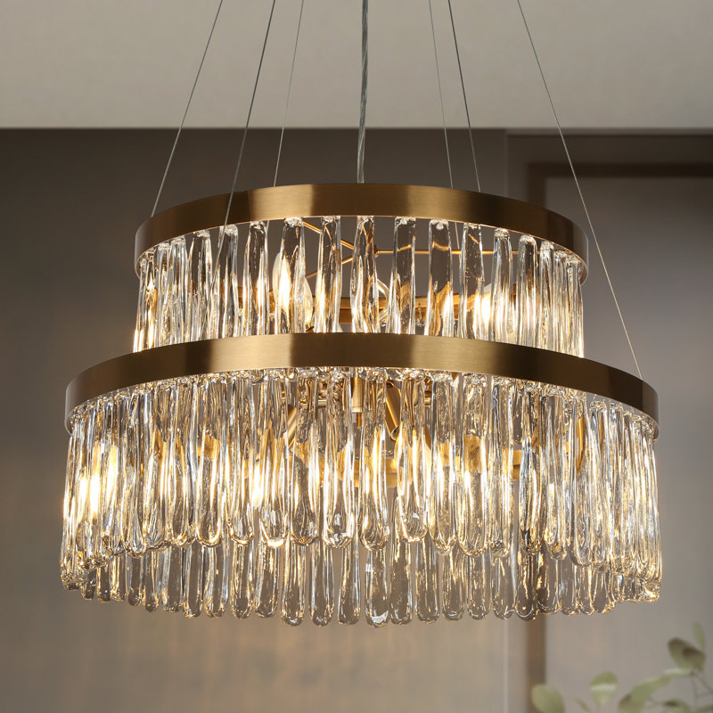 Lustre à intensité variable 6 lumières Josse