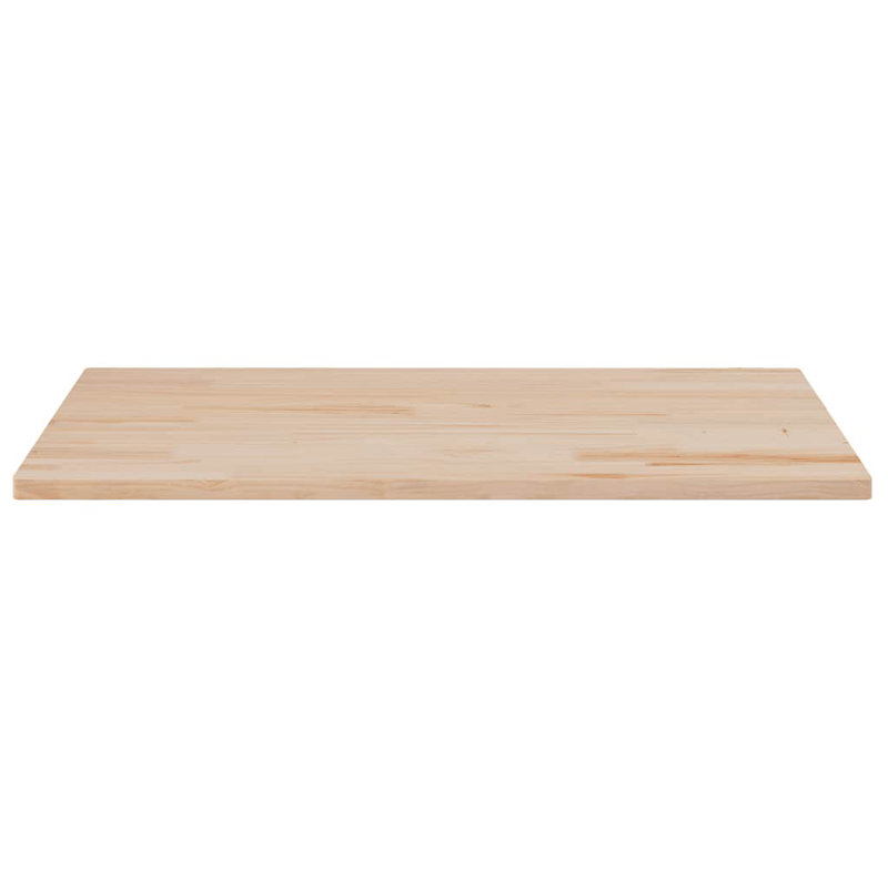 Quenemo Solid Wood Table Top, 2.5cm H x 110cm W x 55cm D, Brown