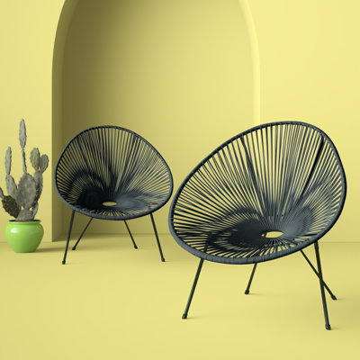 Chaise de patio ovale Sampson