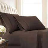 Eldon Microfiber Pleated Hem Two Pillowcases by Southshore Fine Linens