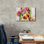 Art mural sur toile, "Cosmos, Bottles and Pears" par Annelein Beukenkamp