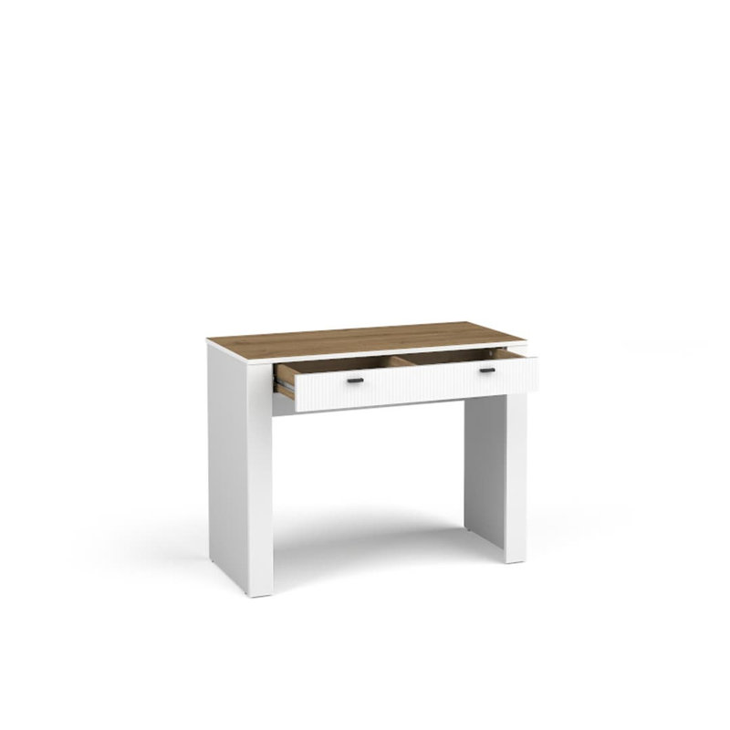 Olusola Dressing Table, Oak/White