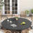 10-Person Round Patio Dining Set With Cushioned Rattan Stackable Chairs-1239124335
