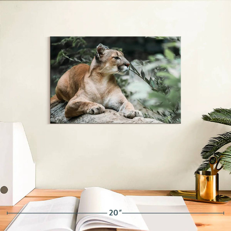 Brampt Forest Jaguar, 8" H x 12" W