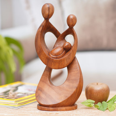 Orren Ellis Handmade New Chapter Wood Sculpture