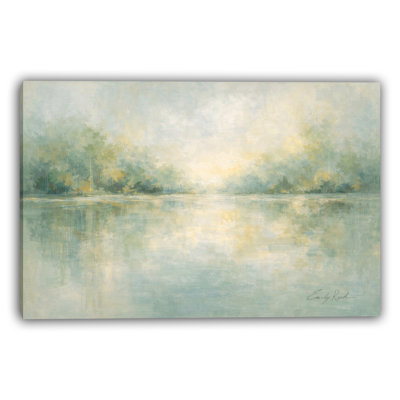 Ivory Bloom Wrapped Canvas Wall Art