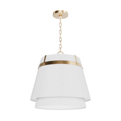 Grand luminaire suspendu 1 lumière Hunter Ada Lee