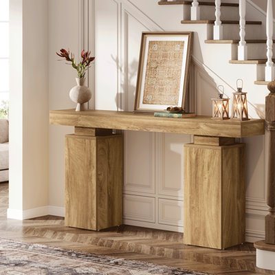 63-Inch Farmhouse Console Table
