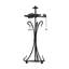 Wrought Iron Lamp Base