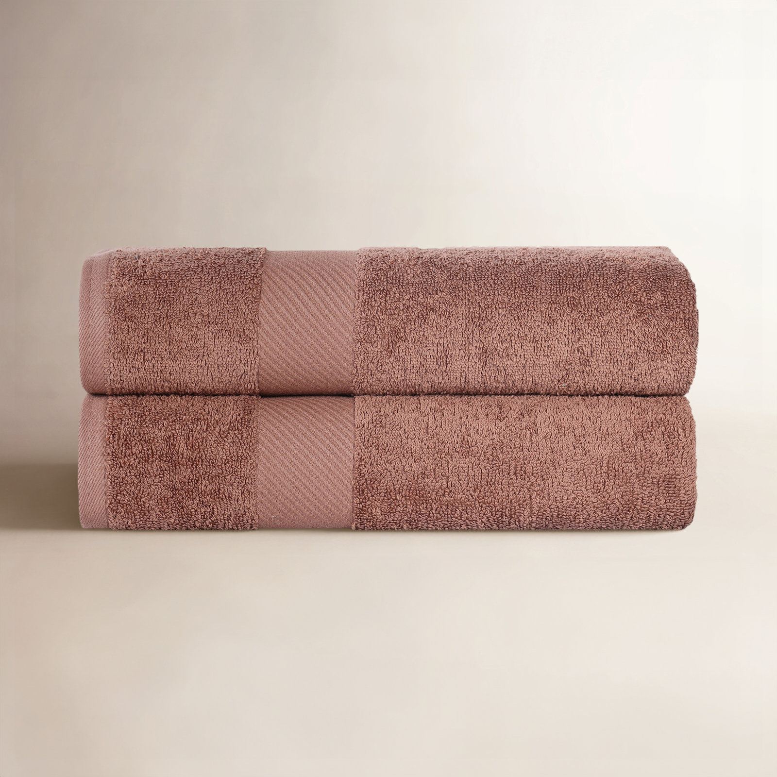 2-Piece Egyptian Cotton Bath Sheet Set, Sedona