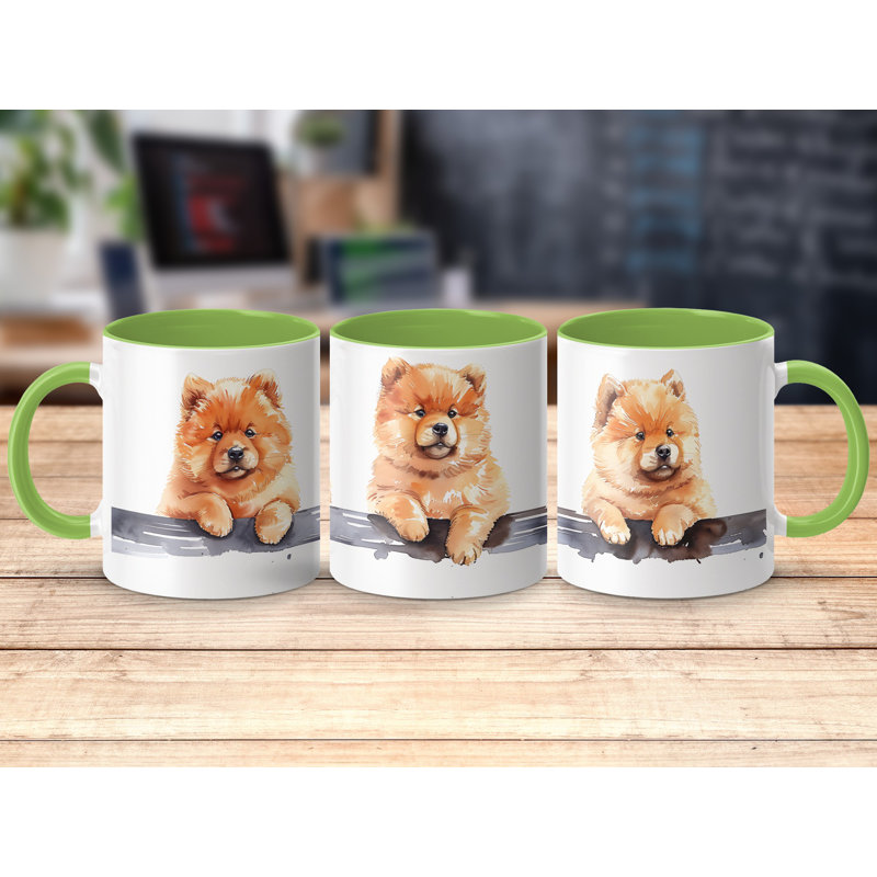 Mug, Light Green, 3