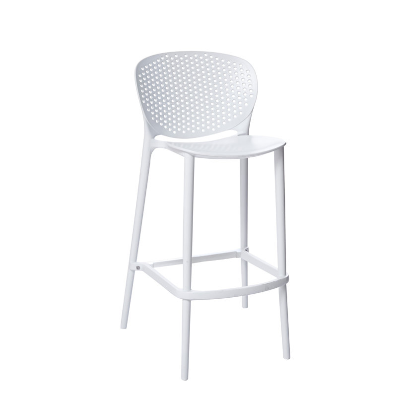 Anferny Counter Stool, White, Counter Stool (24" Seat Height)