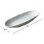 Cozina White Stoneware Tray