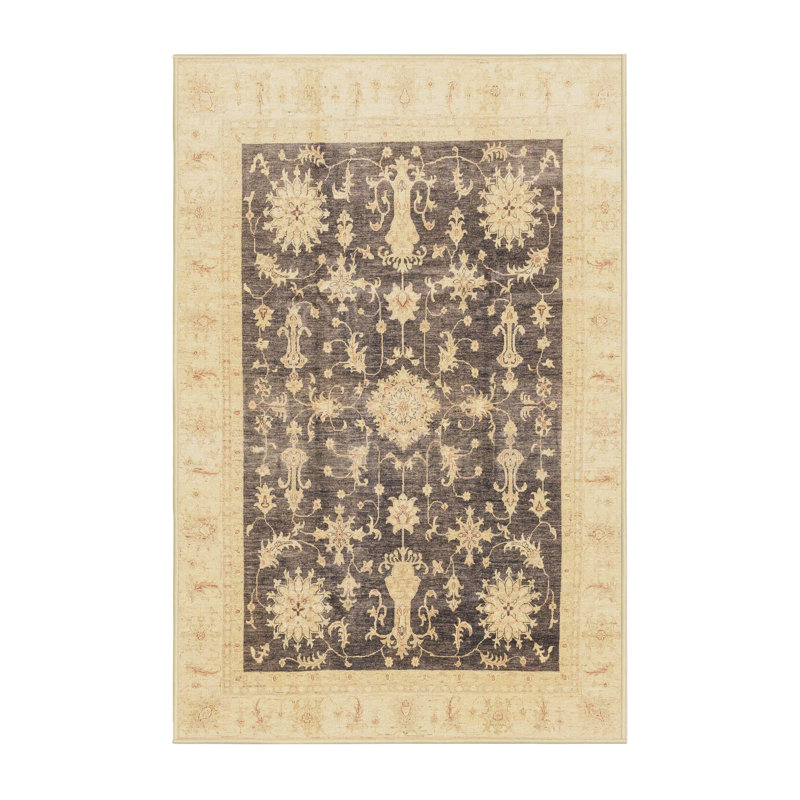 Tapis abstrait moderne 3787, Tapis de couloir 2 pi x 5 pi