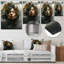 Double exposition «Woman and Mountain Echoes V» - art mural double exposition en métal-224680476