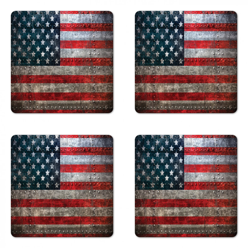 Sous-verre american flag