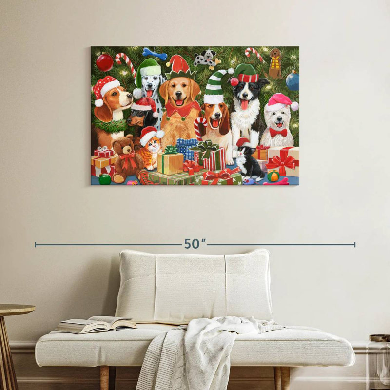 Lelend Baxter's Christmas Bash, 26" H x 39" W