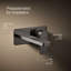 Parallel Wall-Mount Single-Handle Bathroom Sink Faucet-532803592