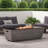 56" Rectangle Mgo Fire Pit - 50 000 Btu