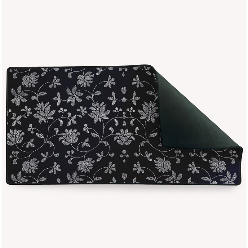 Grand sous-main de bureau Cathrine, Bleu marine