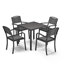 Bacup Rectangular Outdoor with Umbrella Hole Dining Table-391766000-391766005-391766015