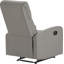 Fauteuil inclinable en cuir ClickDecor Henderson-36124667