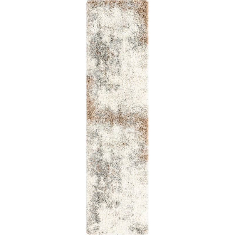 Abstract Indoor Rug, Runner 2'7" x 10'