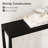 Geron Console Table, 2-Tier Entryway Table with Storage, 43" Narrow Sofa Table with V Design, Industrial Console Table for Entryway-1839956598